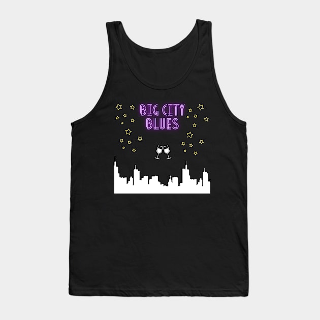 Big City Blues Tank Top by Love Ocean Design